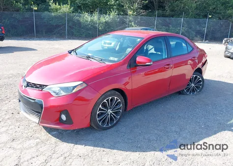 2016 Toyota Corolla S Plus from USA, damaged, VIN 2T1BURHE7GC577755